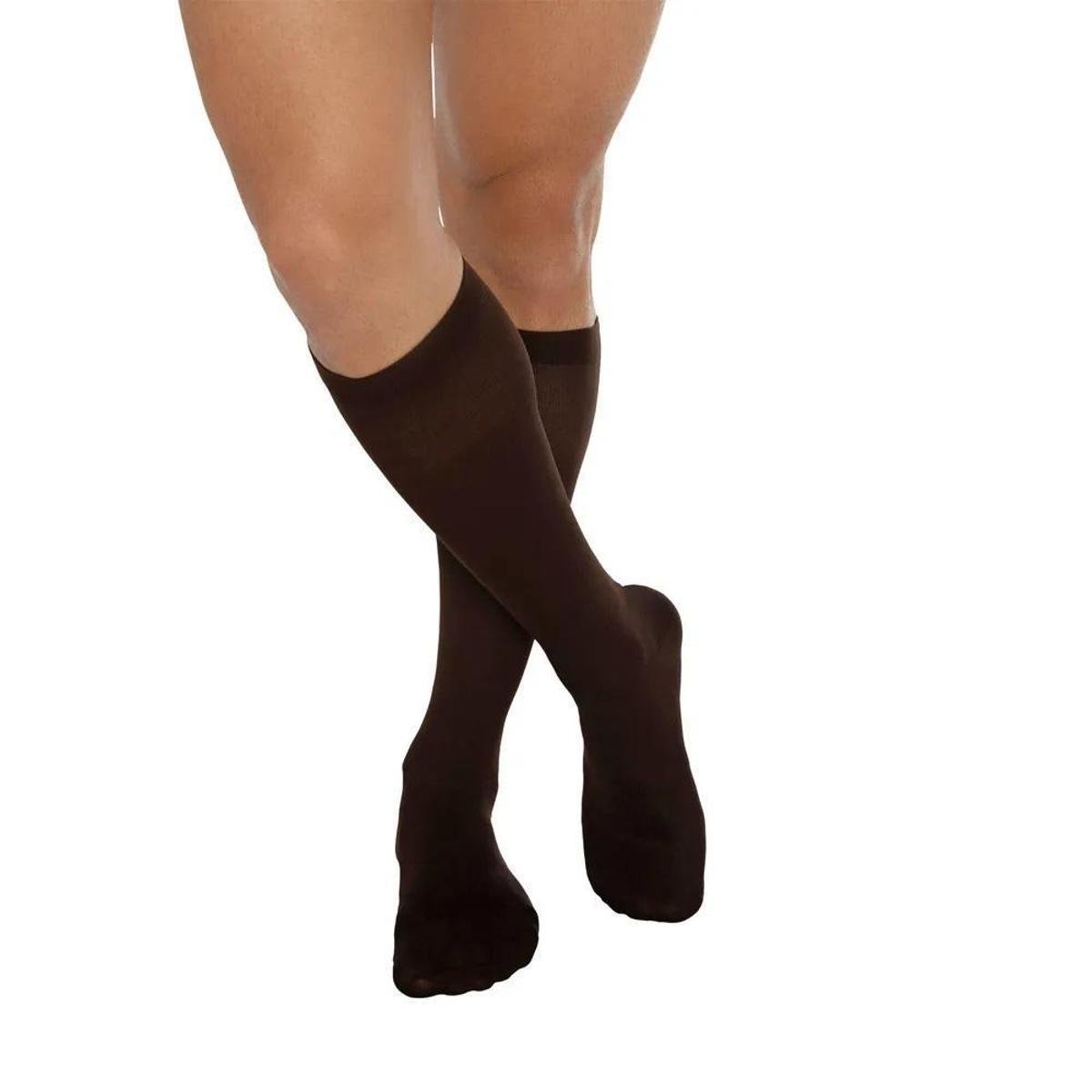 Meia Kendall 3/4 Mas. Alta Compressão 1532 - Marrom Menor preço em Meia Kendall 3/4 Mas. Alta Compressão 1532 - Marrom