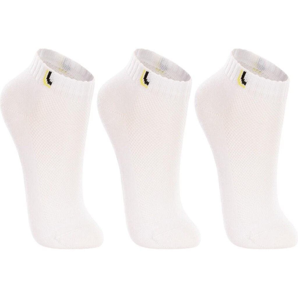 Meia Kit 3 Pares Infantil Unissex Casual Dia a Dia Cano Curto em Algodão Lupo 02725-089