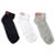 Meia Kit 3 Pares Unissex Casual Cano Médio Coca Cola 10.047.008 - Colorido