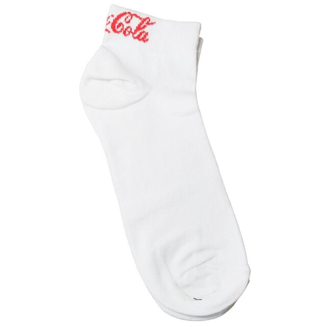 Meia Kit 3 Pares Unissex Casual Cano Médio Coca Cola 10.047.008