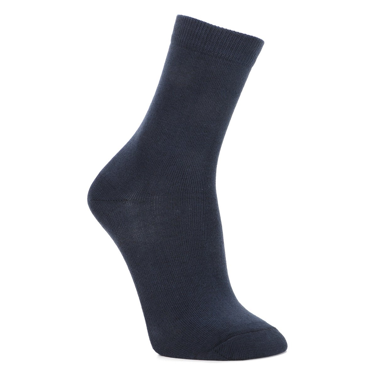 Meia Lupo Cano Longo Basic Lisa Feminina - Marinho Menor preço em Meia Lupo Cano Longo Basic Lisa Feminina - Marinho