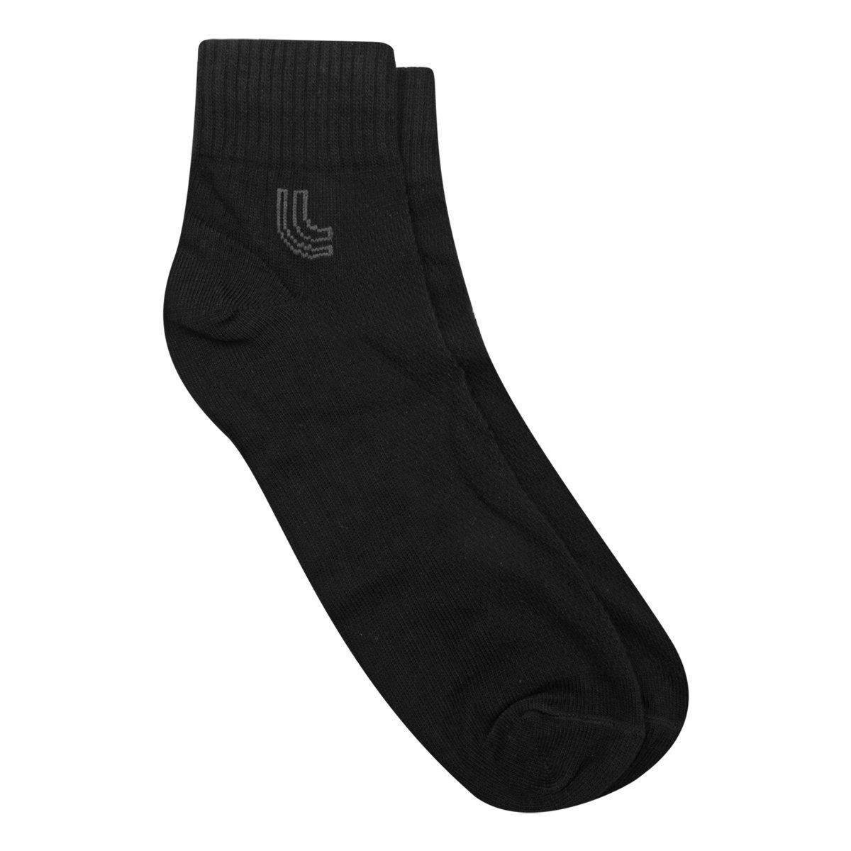 Meia Lupo Cano Médio Sport - Preto Menor preço em Meia Lupo Cano Médio Sport - Preto