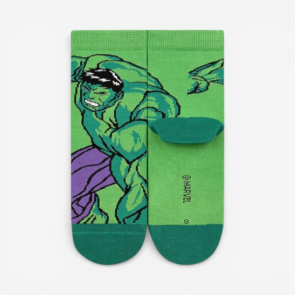 Meia Lupo Marvel Vingadores Infantil Hulk