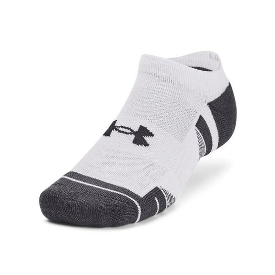Meia Masculina Under Armour Performance Tech NS - Pacote com 3 Pares 46-49 Preto