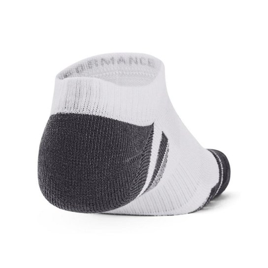 Meia Masculina Under Armour Performance Tech NS - Pacote com 3 Pares 46-49 Preto