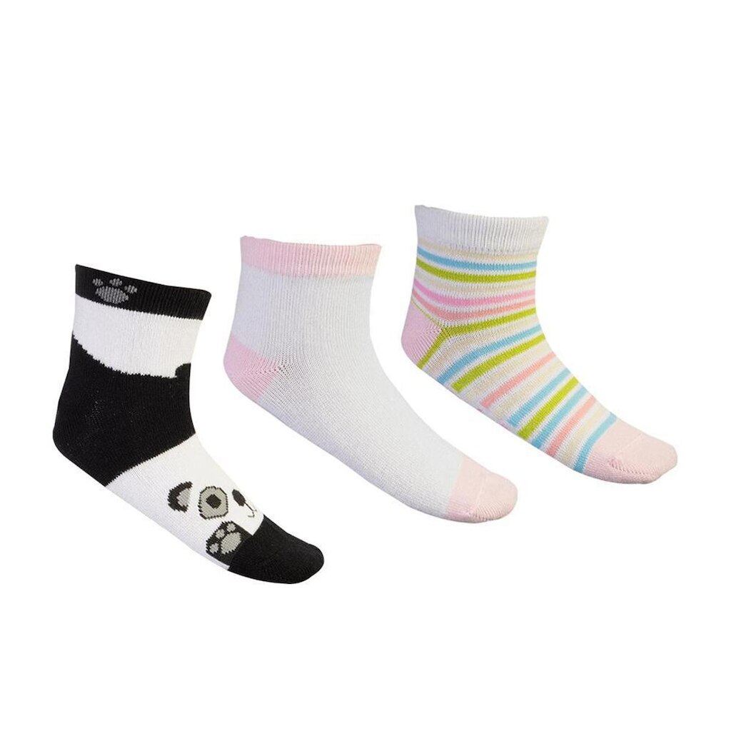Meia Molekinha Infantil Kit C-3 Pares MK24-27991