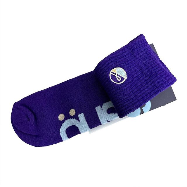 Meia ÖUS Cano Médio Violeta