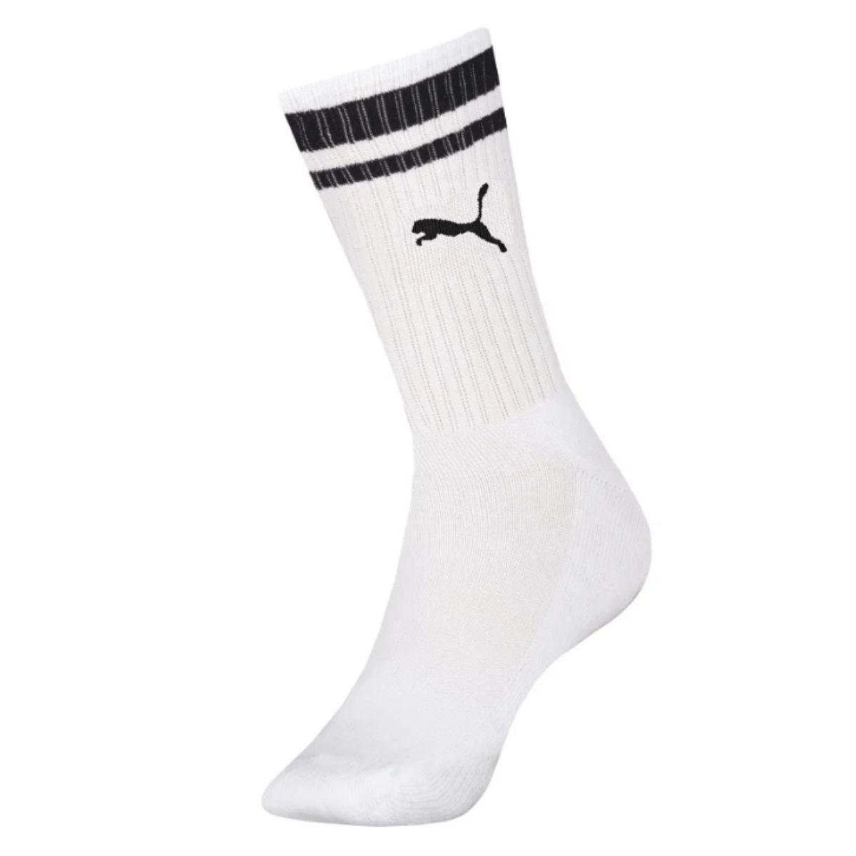Meia Puma Esportiva Cano Longo Masculino Menor preço em Meia Puma Esportiva Cano Longo Masculino