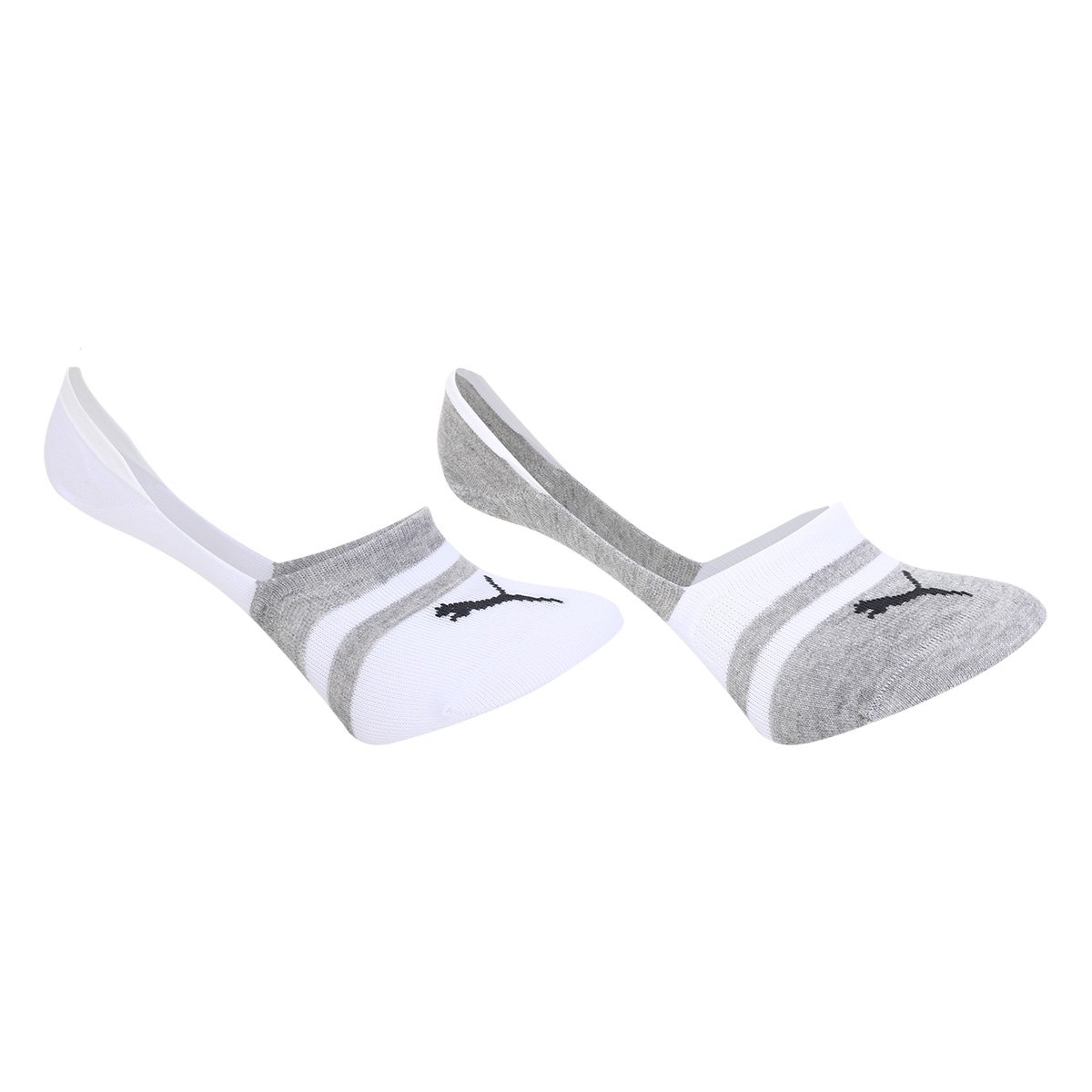 Meia Puma Sem Cano Super Invisível c/2 Pares Masculina - Cinza+Branco é ruim? Meia Puma Sem Cano Super Invisível c/2 Pares Masculina - Cinza+Branco é boa?