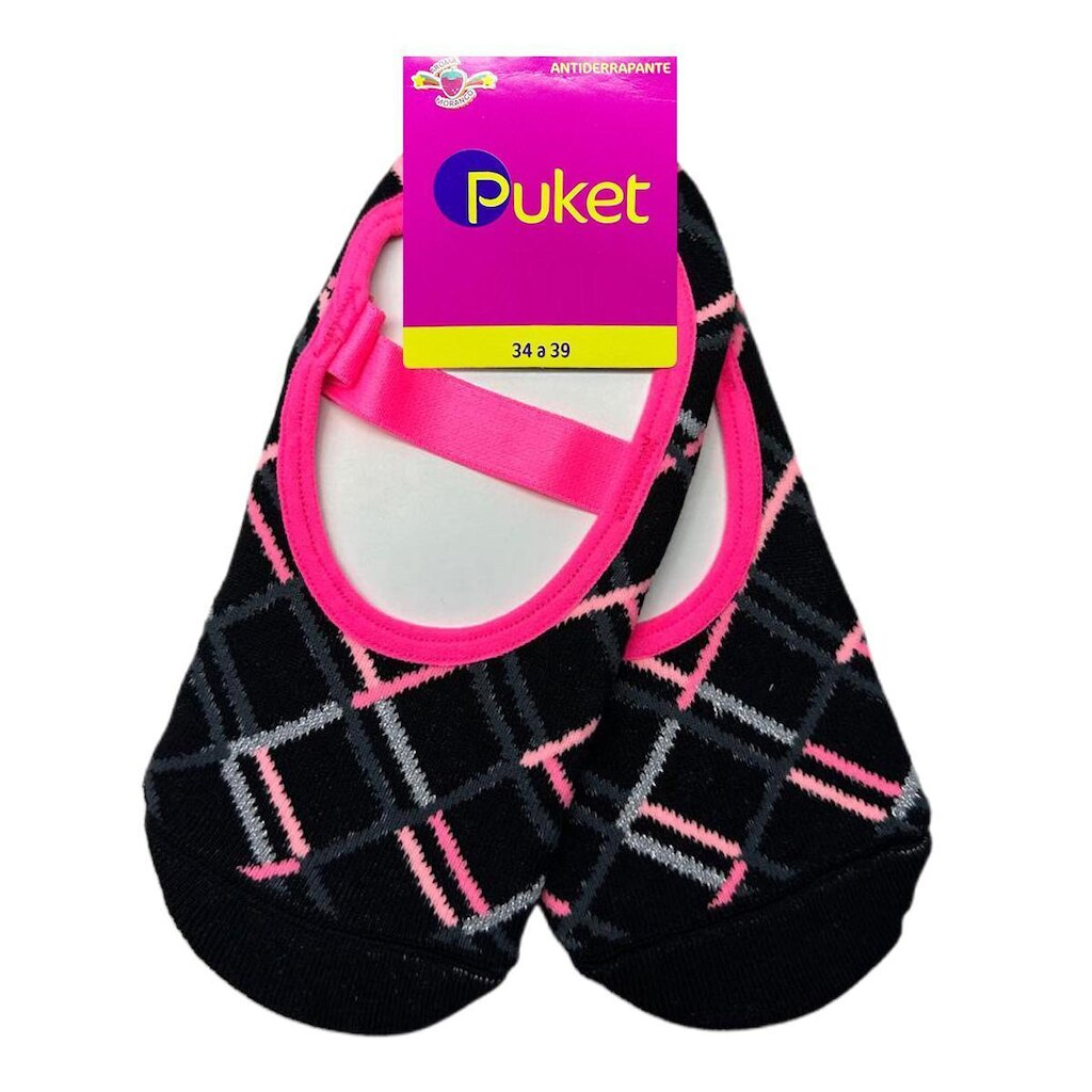 Meia Sapatilha Boneca Feminina Puket 7239-010605530