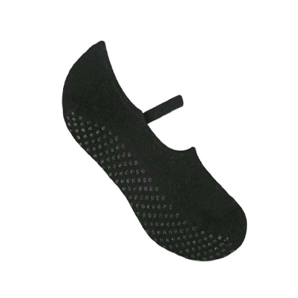 Meia Selene Sapatilha Pilates  - Preta