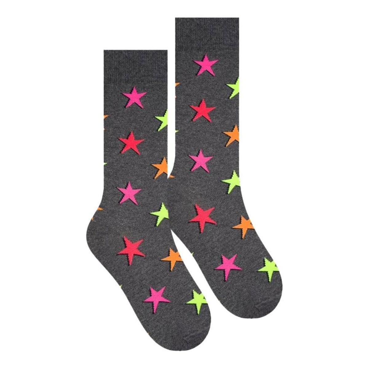 Meia Selene Street Melancia Cano Longo Feminina - Mescla Menor preço em Meia Selene Street Melancia Cano Longo Feminina - Mescla