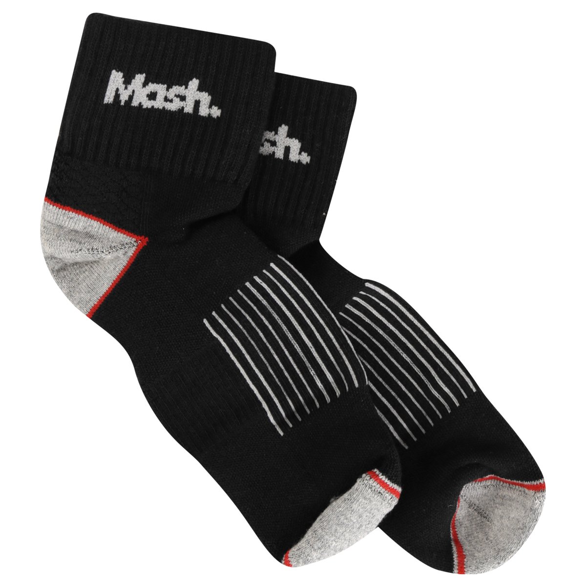 Meia Soquete Mash Listras - Mescla é ruim? Meia Soquete Mash Listras - Mescla é boa?