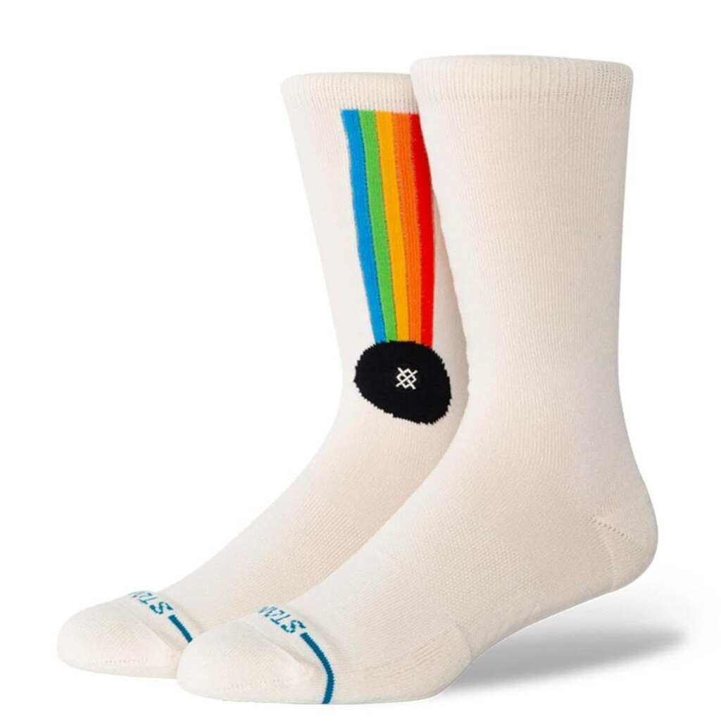 Meia Stance Aperture Crew White