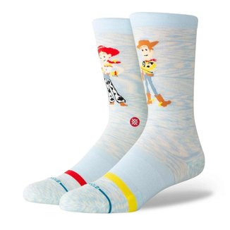 Meia Stance Best Friends Crew Light Blue