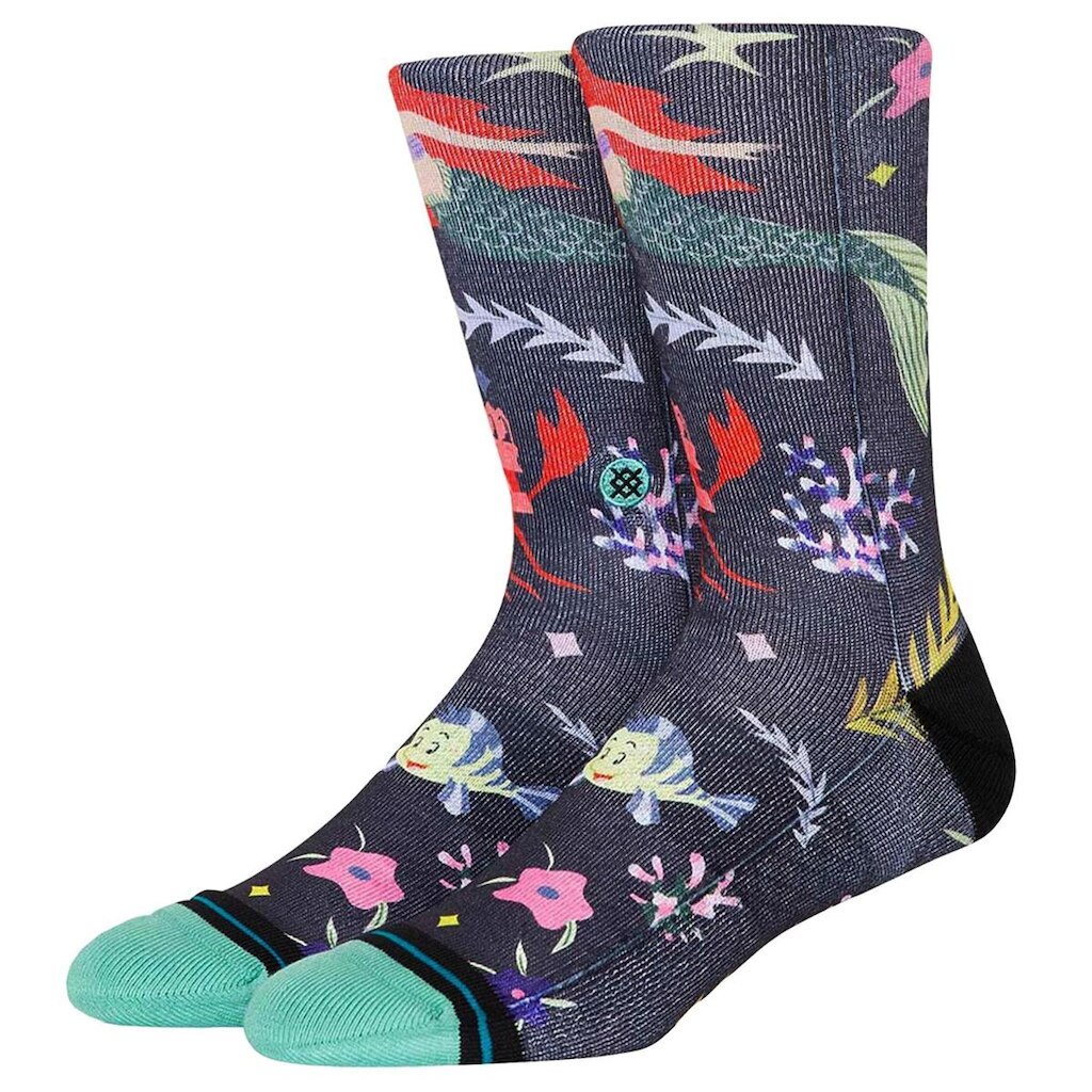 Meia Stance Collab Disney Ariel By Estee Tea