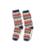 Meia Tribal Cano Alto Barcelona Design - Off White