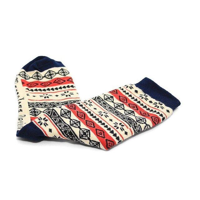 Meia Tribal Cano Alto Barcelona Design