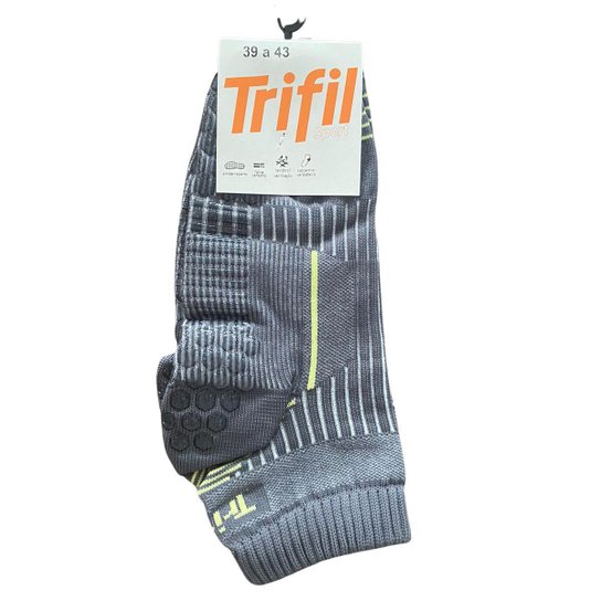 Meia Trifil 6037 Antiderrapante Hidroginástica Pilates Cano Médio