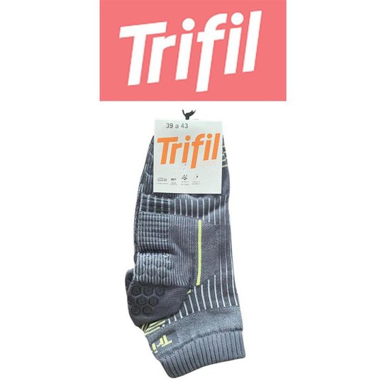 Meia Trifil 6037 Antiderrapante Hidroginástica Pilates Cano Médio