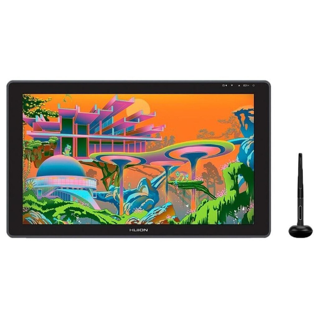 Mesa Digitalizadora Huion Kamvas Plus 22", Caneta PenTech 3.0, 8192 Níveis de Pressão,GS2202