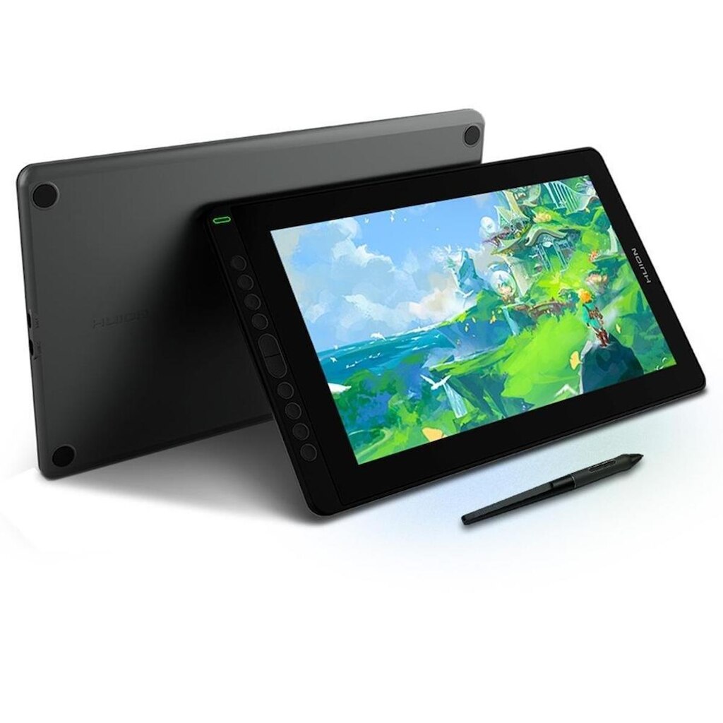 Mesa Digitalizadora Huion Kamvas Pro 16", Tela Full HD, 8192 Níveis de Pressão,