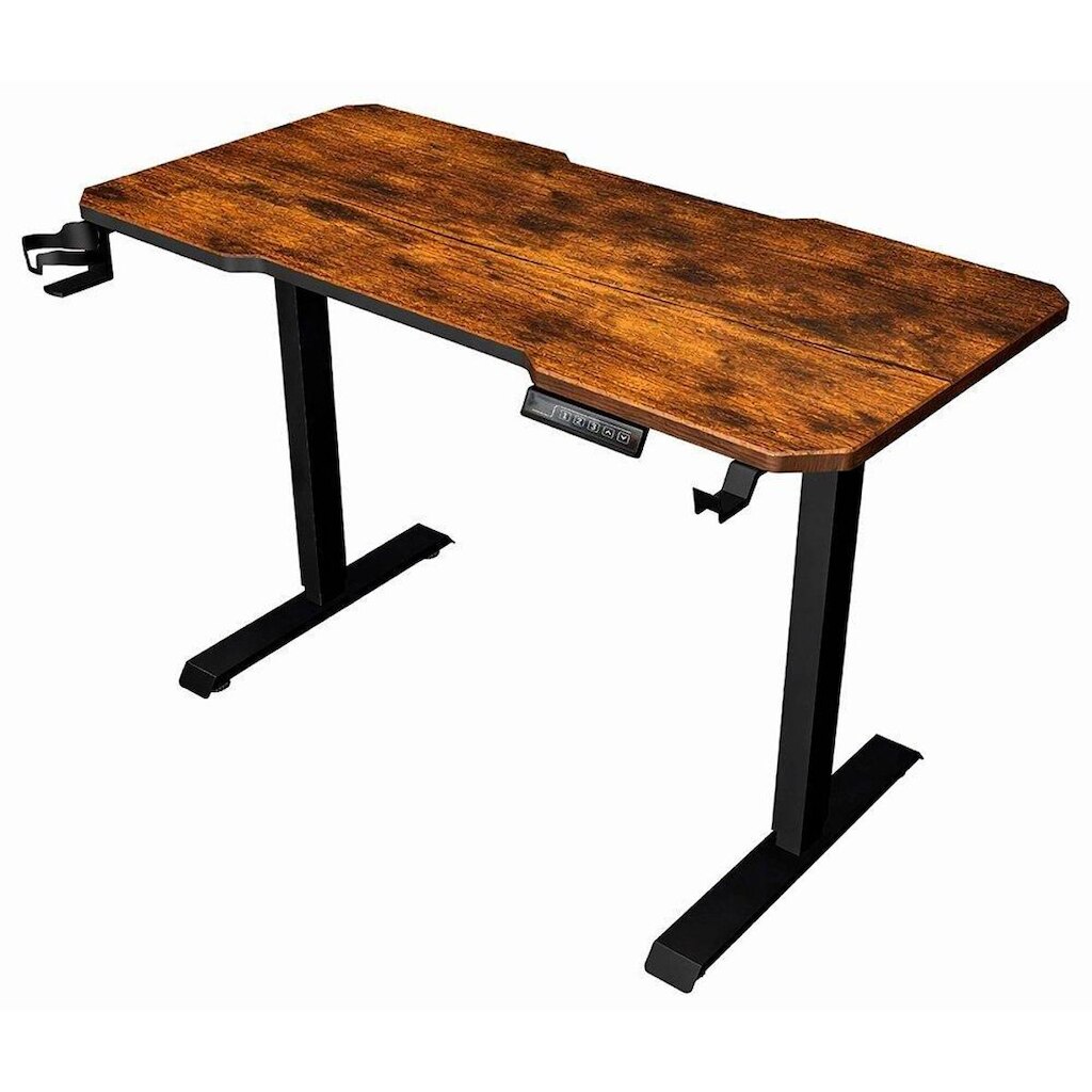 Mesa Gamer Lift Rise Mode Madeira MDF, Com Regulagem de Altura Elétrica, 1 Motor, 2 Memorizações