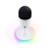 Microfone Gamer GXTrust 234W Yunix, RGB, Compacto, Filtro Pop Integrado, Botão de Mudo, USB, 25374 - Branco