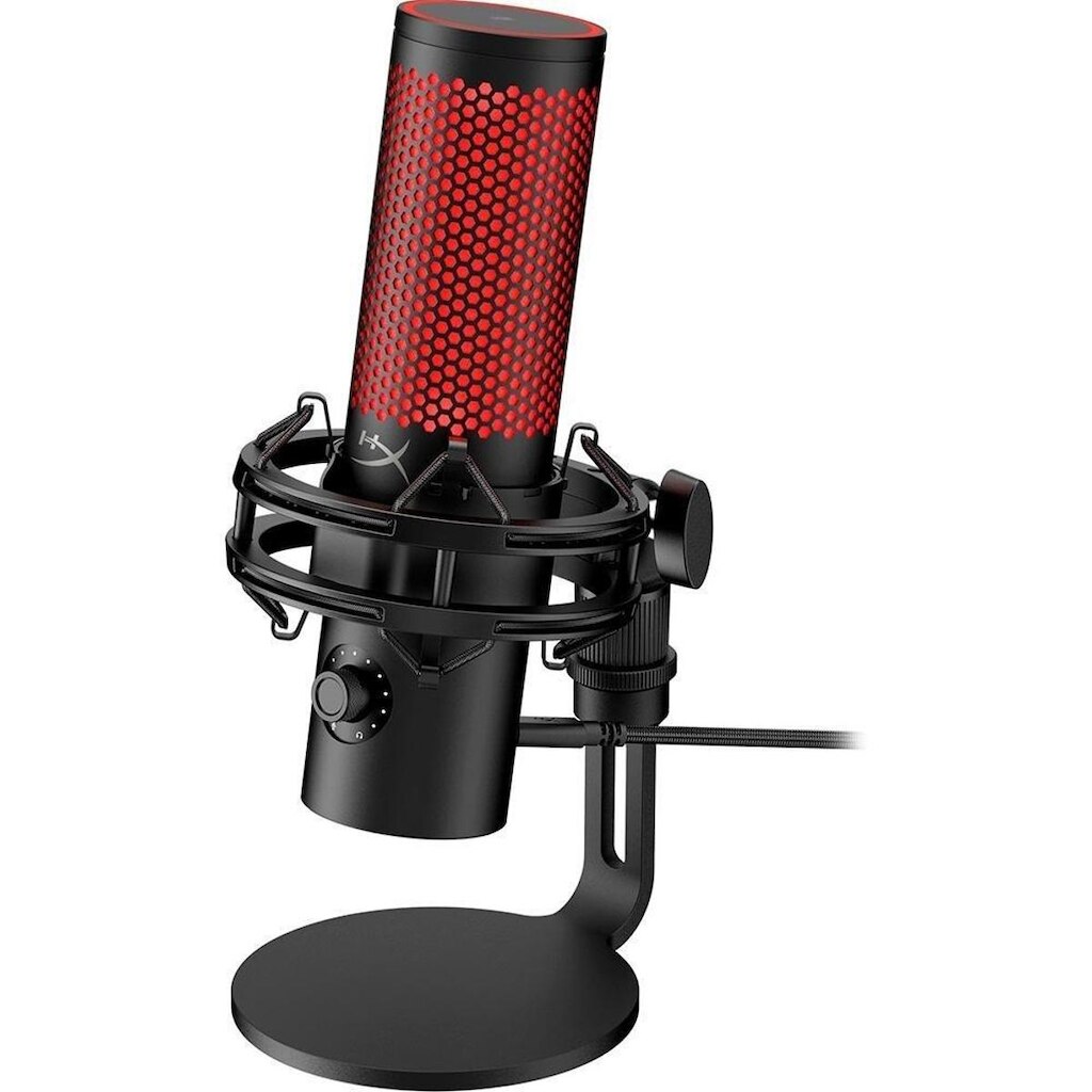 Microfone HyperX QuadCast 2, Compatível com PC, Mac e Consoles, Cardioide, Led , - 872V1AA