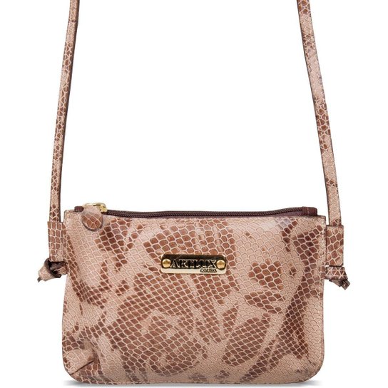 Mini Bolsa Transversal 8081 - Bege