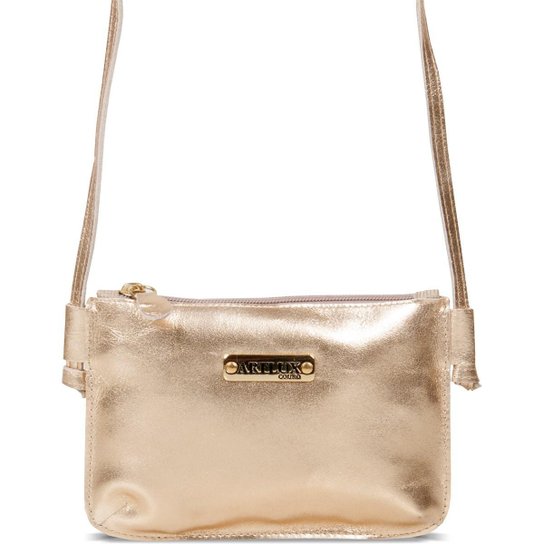 Mini Bolsa Transversal 8081 - Ouro