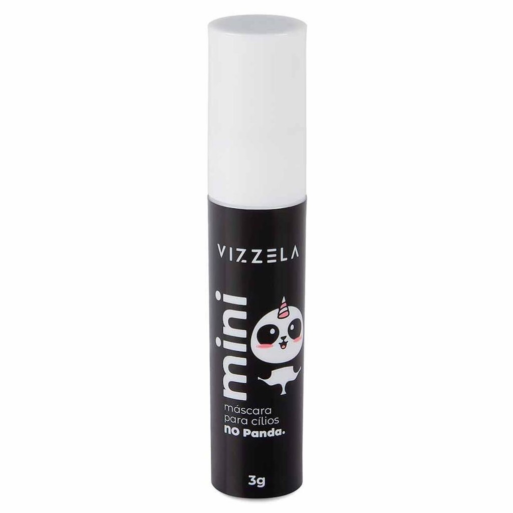 Mini Máscara para Cílios Vizzela No Panda 3g Preta