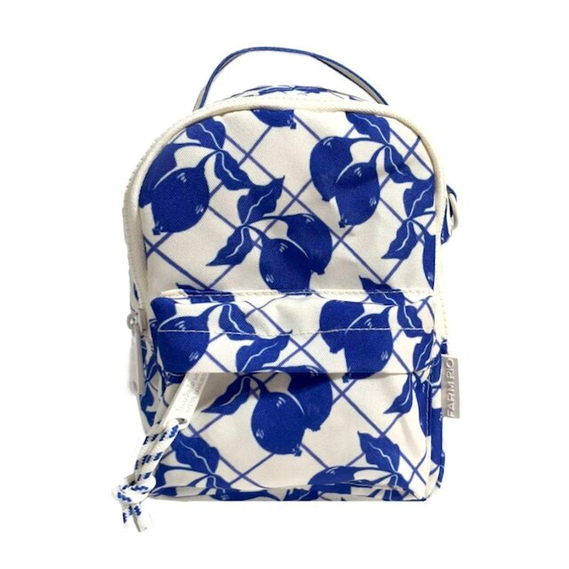 Mini Mochila Farm Borogodó Limão Gráfico 78331306 Off White