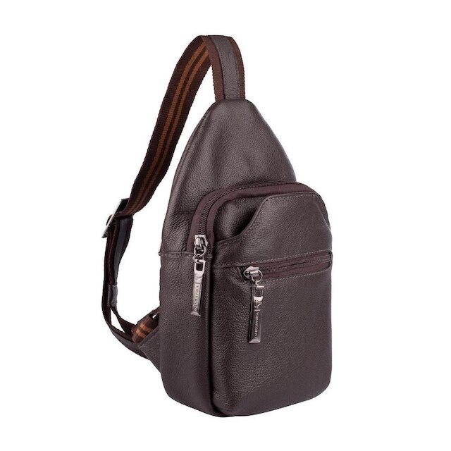 Mini Mochila Transversal De Jeff Vira Vento Masculina