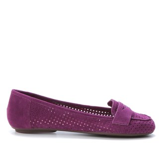 Mocassim Anacapri Camurça Macau Feminino