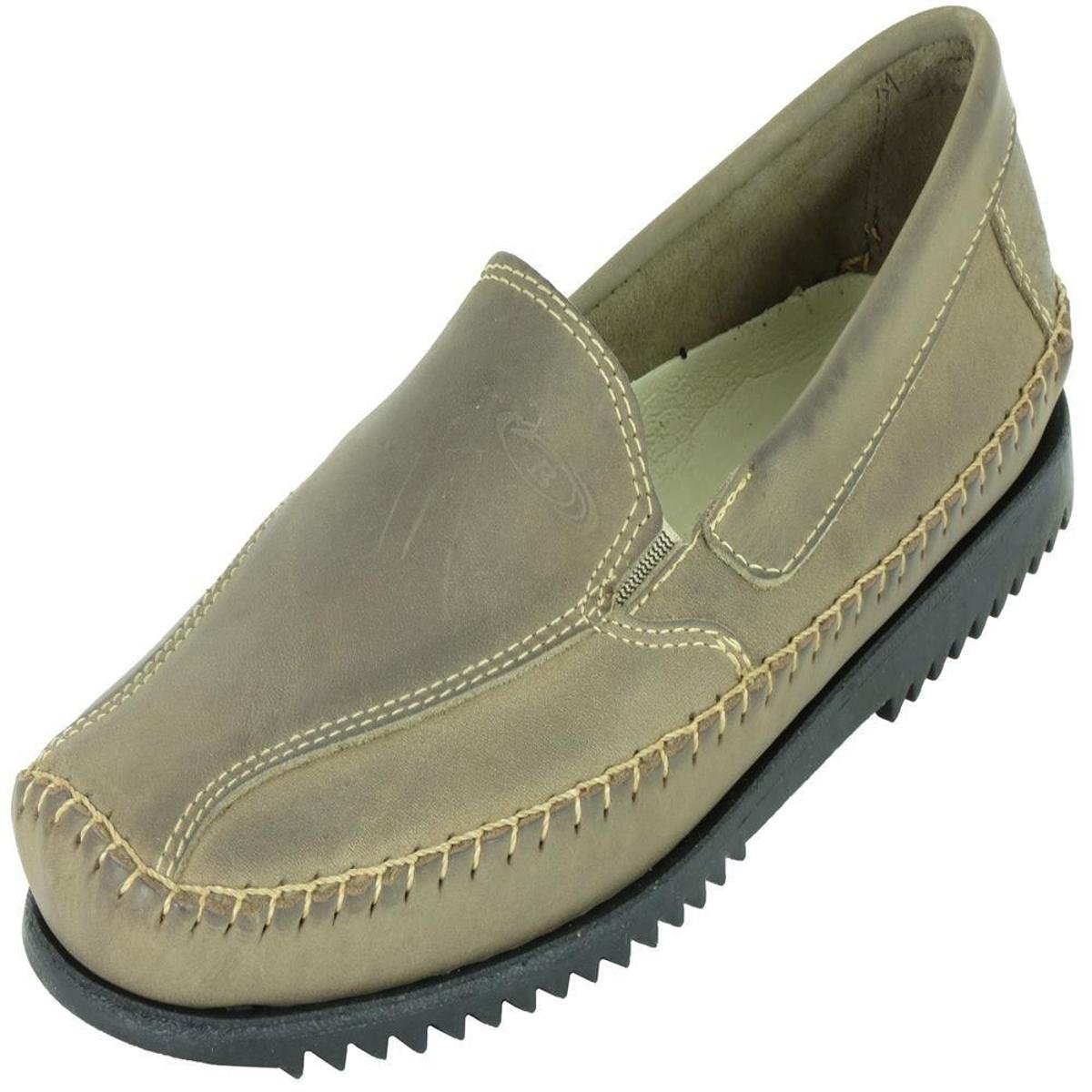 mocassim masculino claro