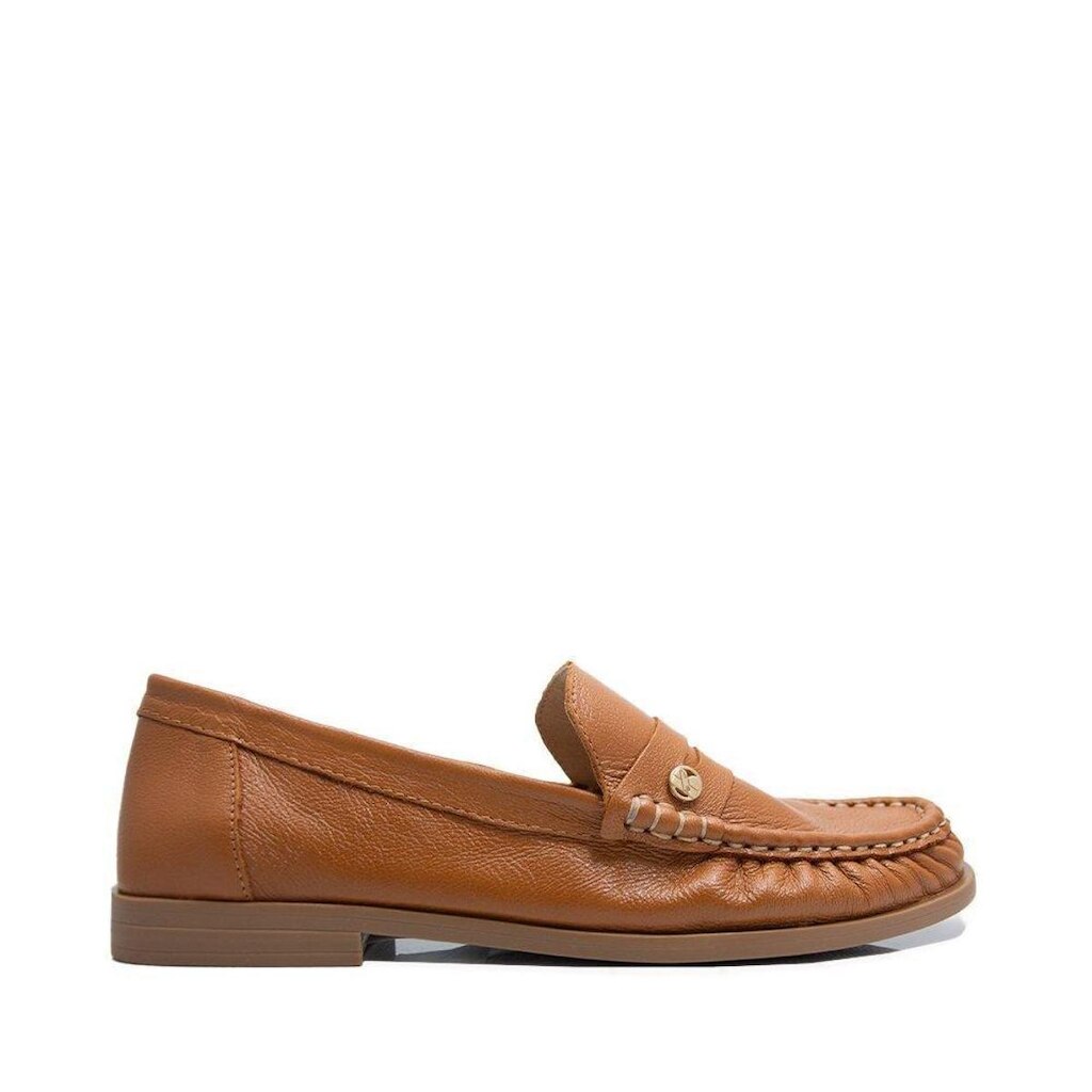 Mocassim Bottero Couro Caramelo