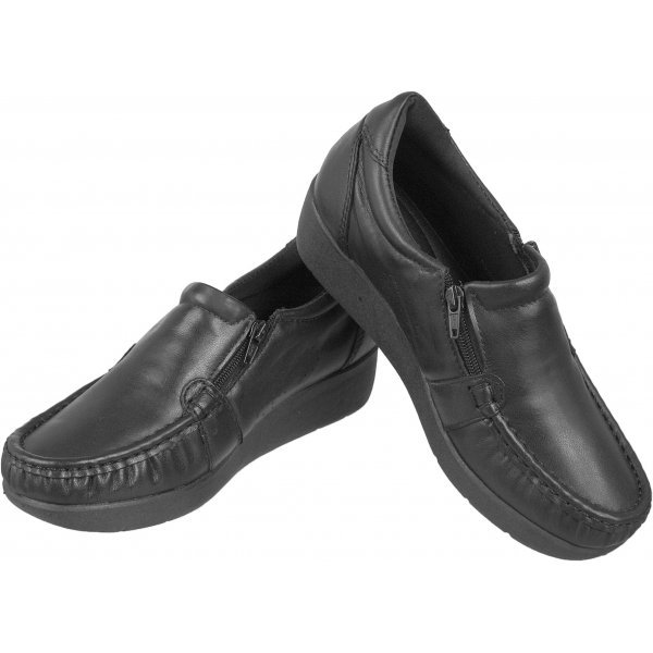 Mocassim Confort Difranca Dan Flex Feminino - Preto | Zattini