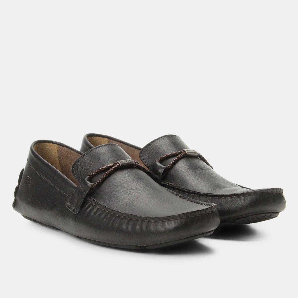 Mocassim Couro Democrata Laguna Masculino - Preto+Marrom é ruim? Mocassim Couro Democrata Laguna Masculino - Preto+Marrom é boa?