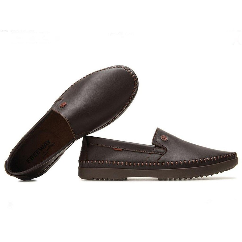 Mocassim Couro Freeway Logan X 1 Masculino