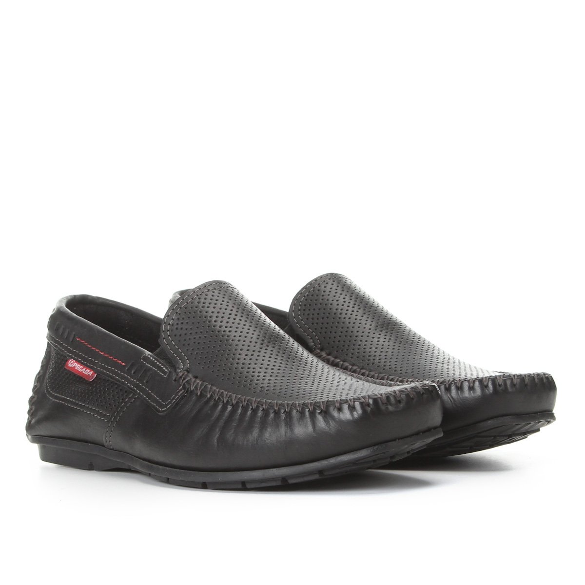 Mocassim Couro Pegada Perfuros Masculino - Preto é ruim? Mocassim Couro Pegada Perfuros Masculino - Preto é boa?