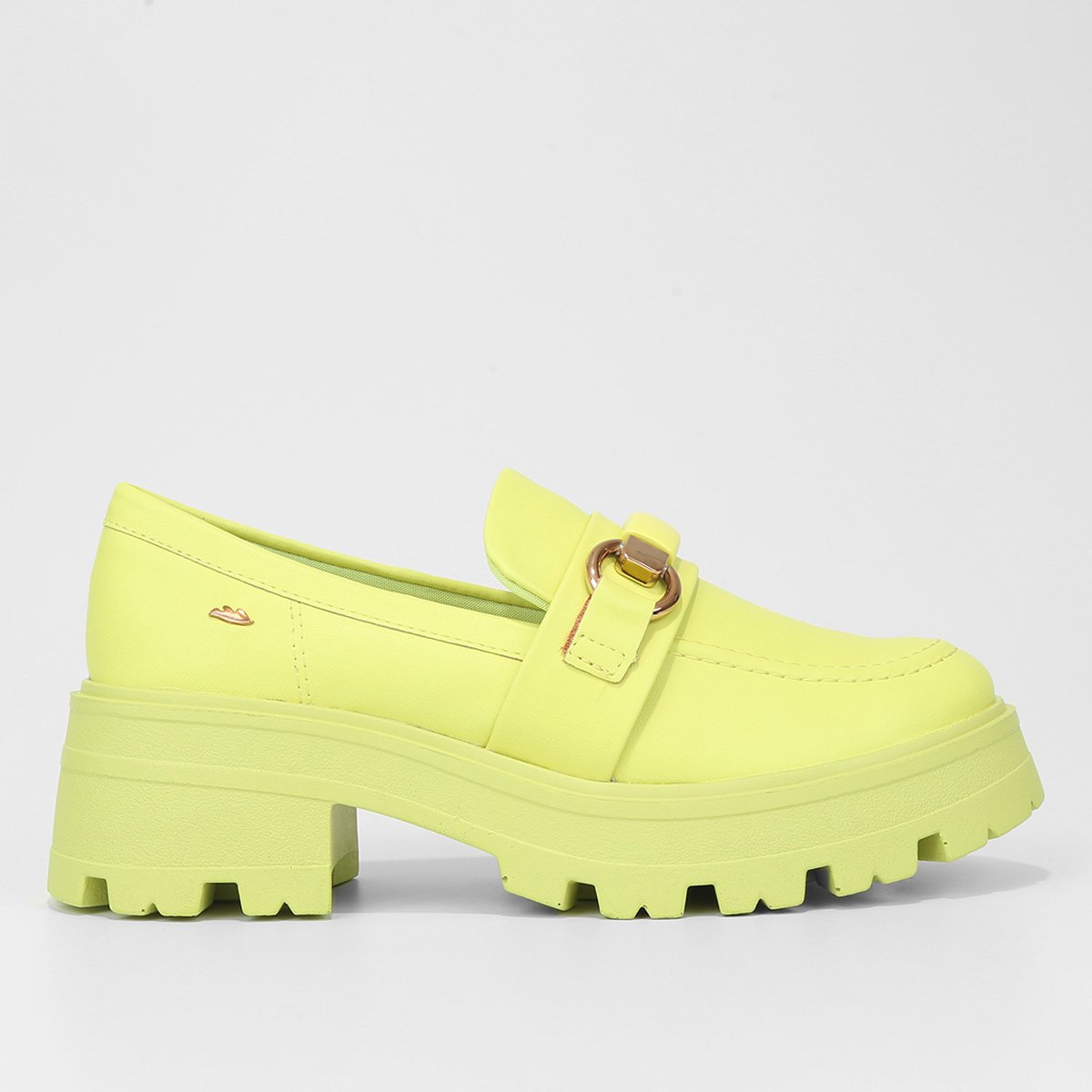 Mocassim Dakota Loafer Tratorado Feminino - Verde Limão é ruim? Mocassim Dakota Loafer Tratorado Feminino - Verde Limão é boa?