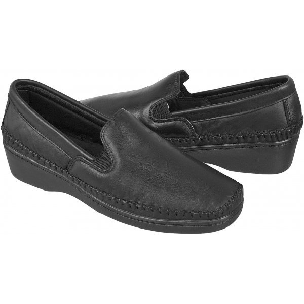 Mocassim Difranca Dan Flex Confort Feminino - Preto | Zattini