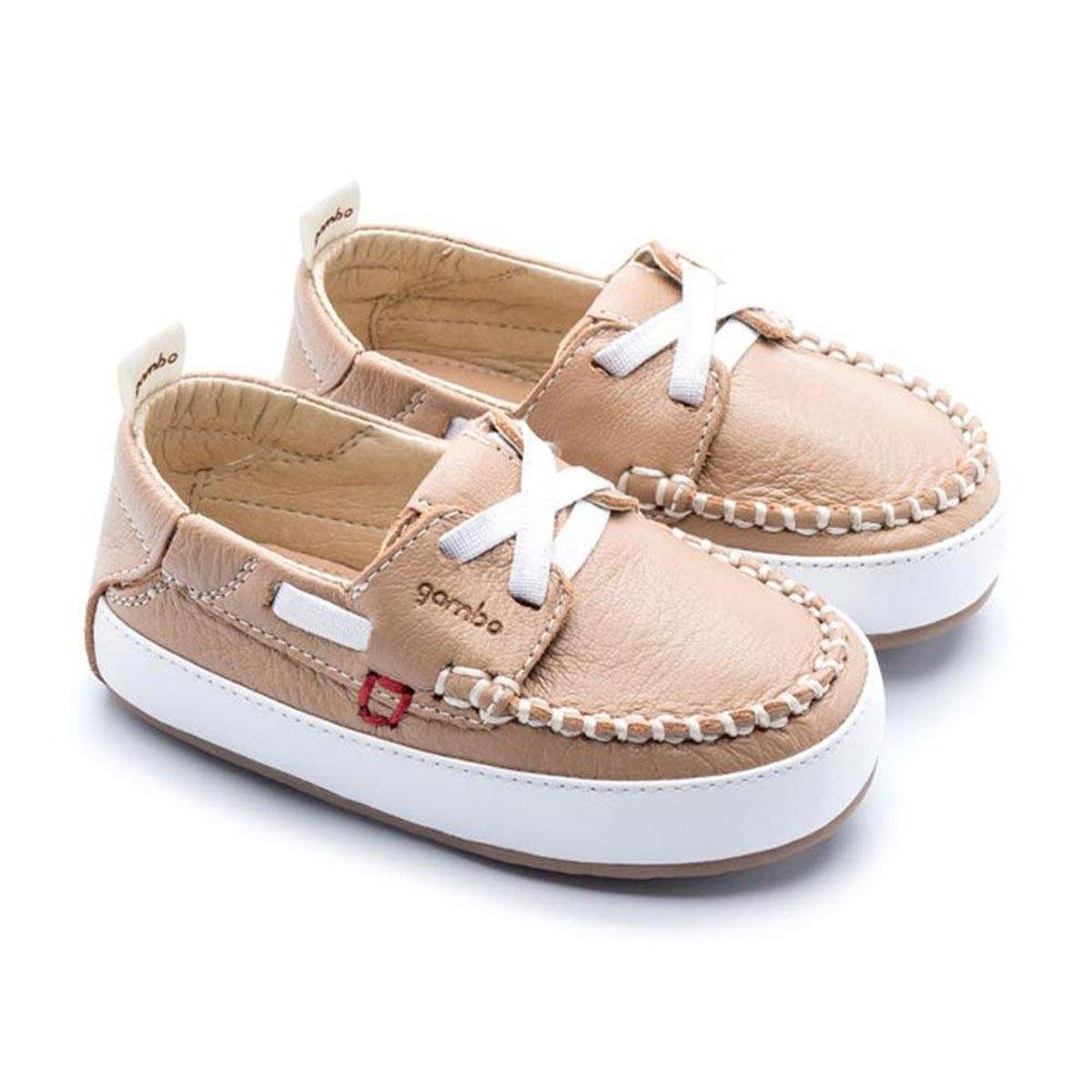 Mocassim Dock Sider Baby Gambo M40429-Ci Masculino - Marrom | Zattini