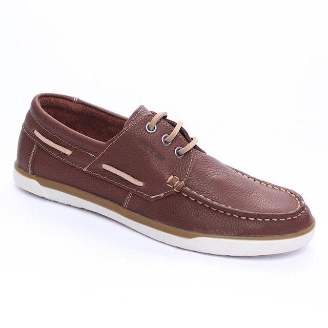 Mocassim Dockside Masculino Couro Moderno Casual Conforto