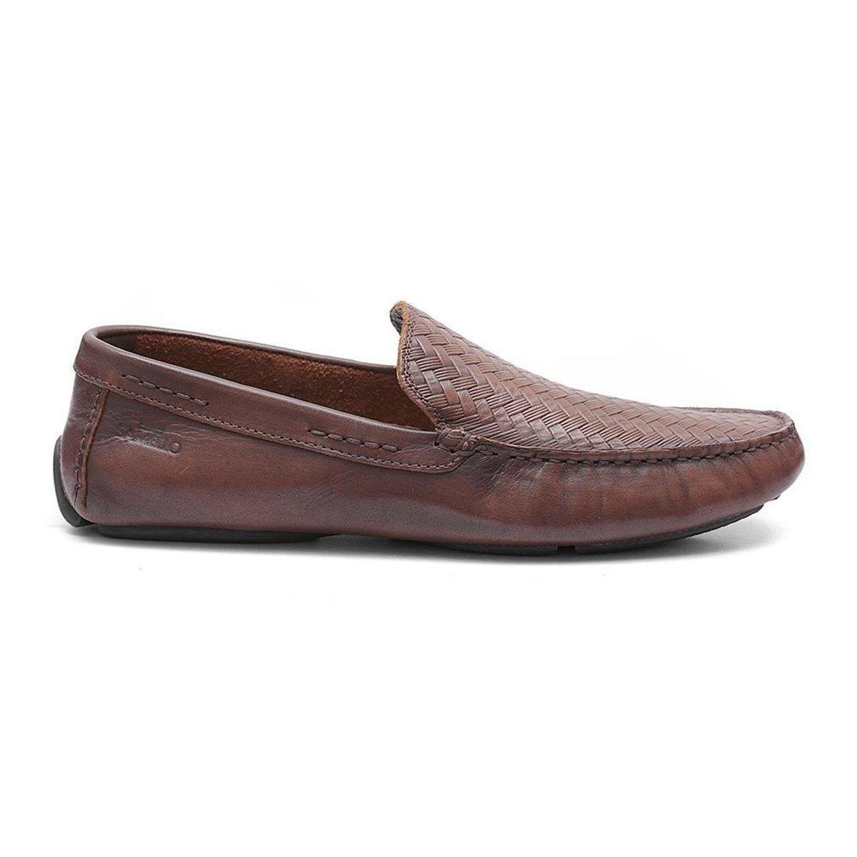 samello mocassim masculino