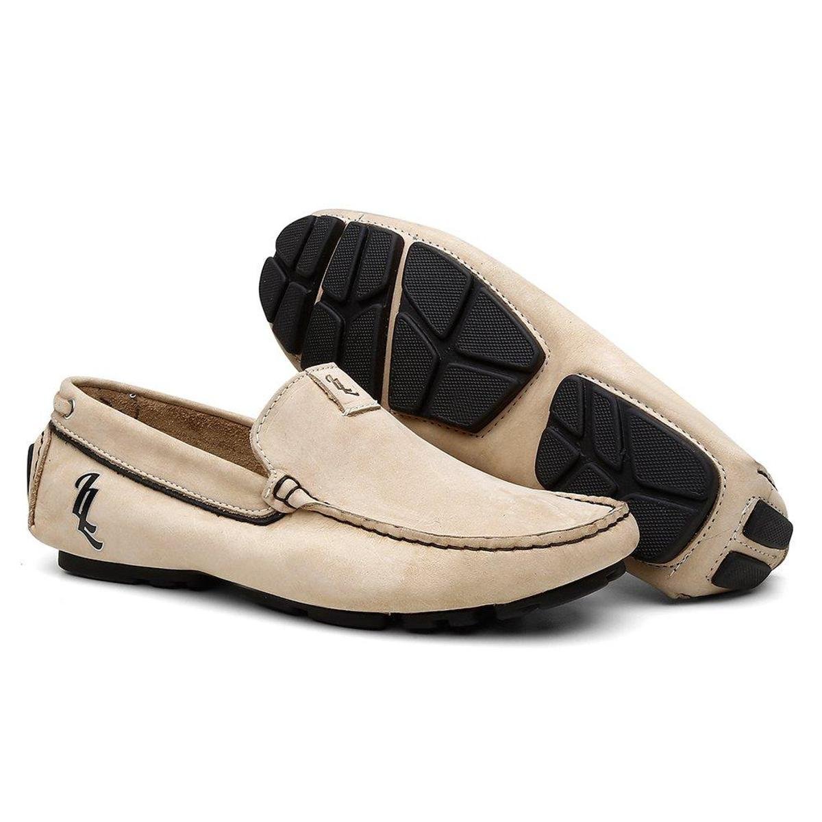 Mocassim Esporte Fino Sombra Masculino - Bege | Zattini