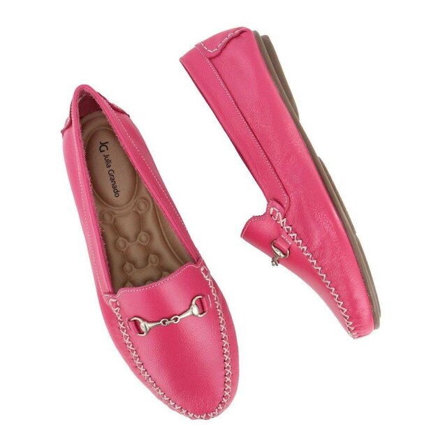 Mocassim Feminino Conforto Sapato Drive Macio casual Granado