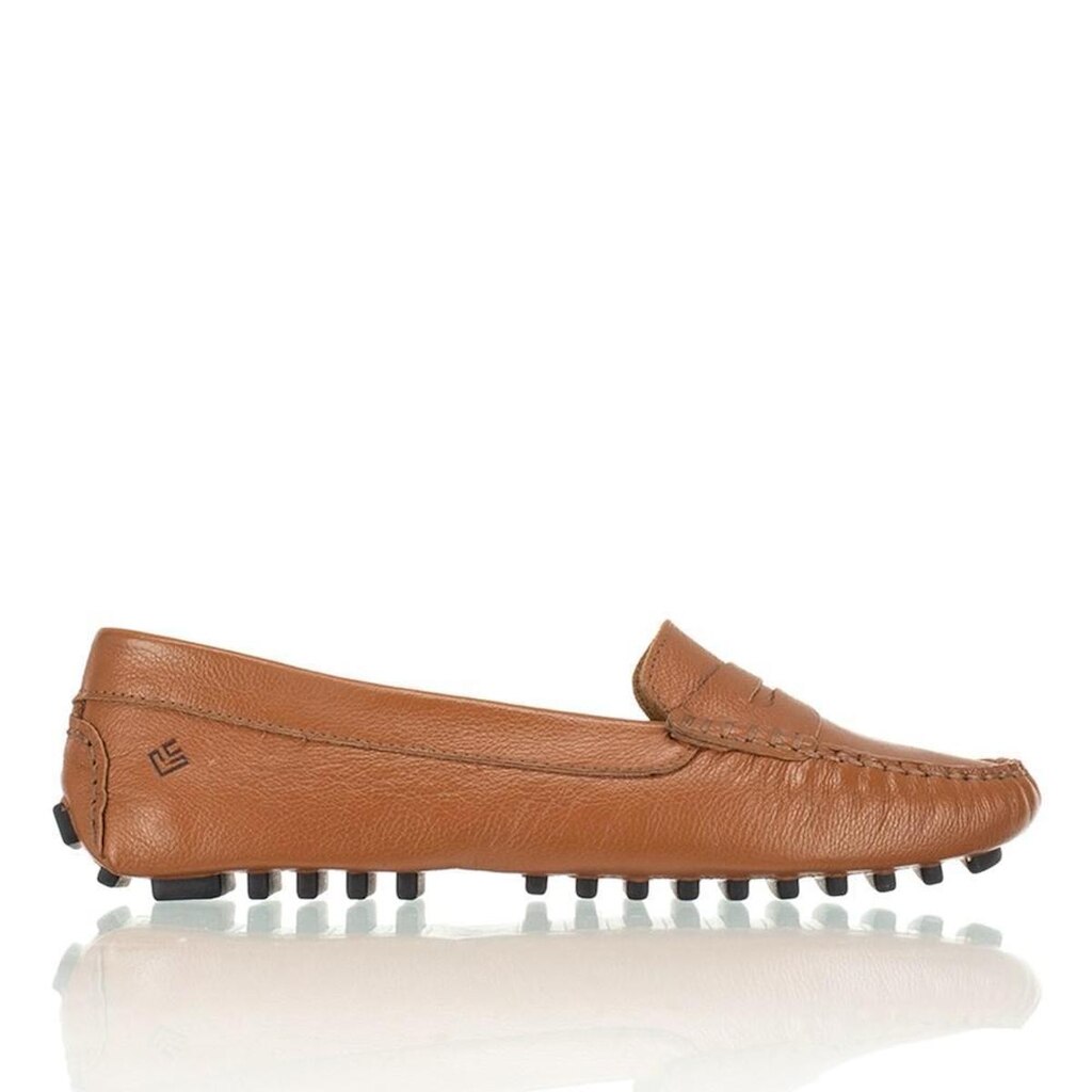 Mocassim Feminino Couro Moderno Calce Fácil
