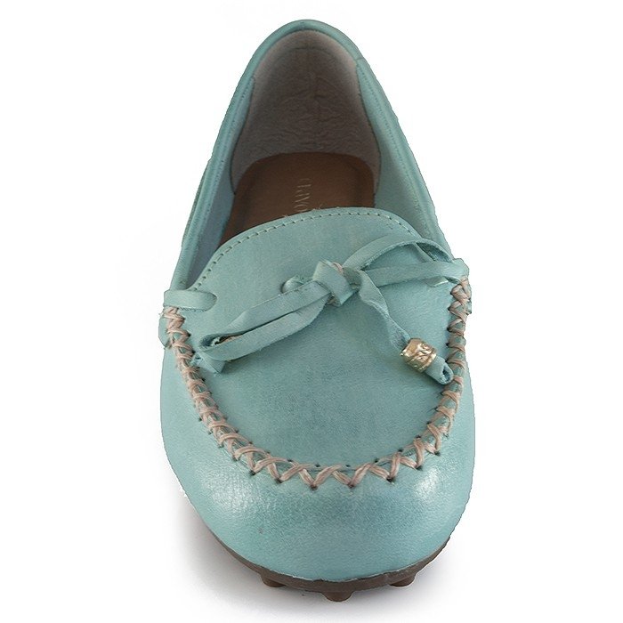 mocassim feminino cravo e canela